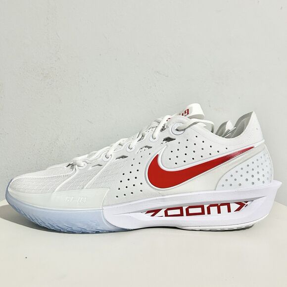 Nike Air Zoom GT Cut 3 TB Promo “White Red” Men’s Size 15 Basketball Shoes main image 7